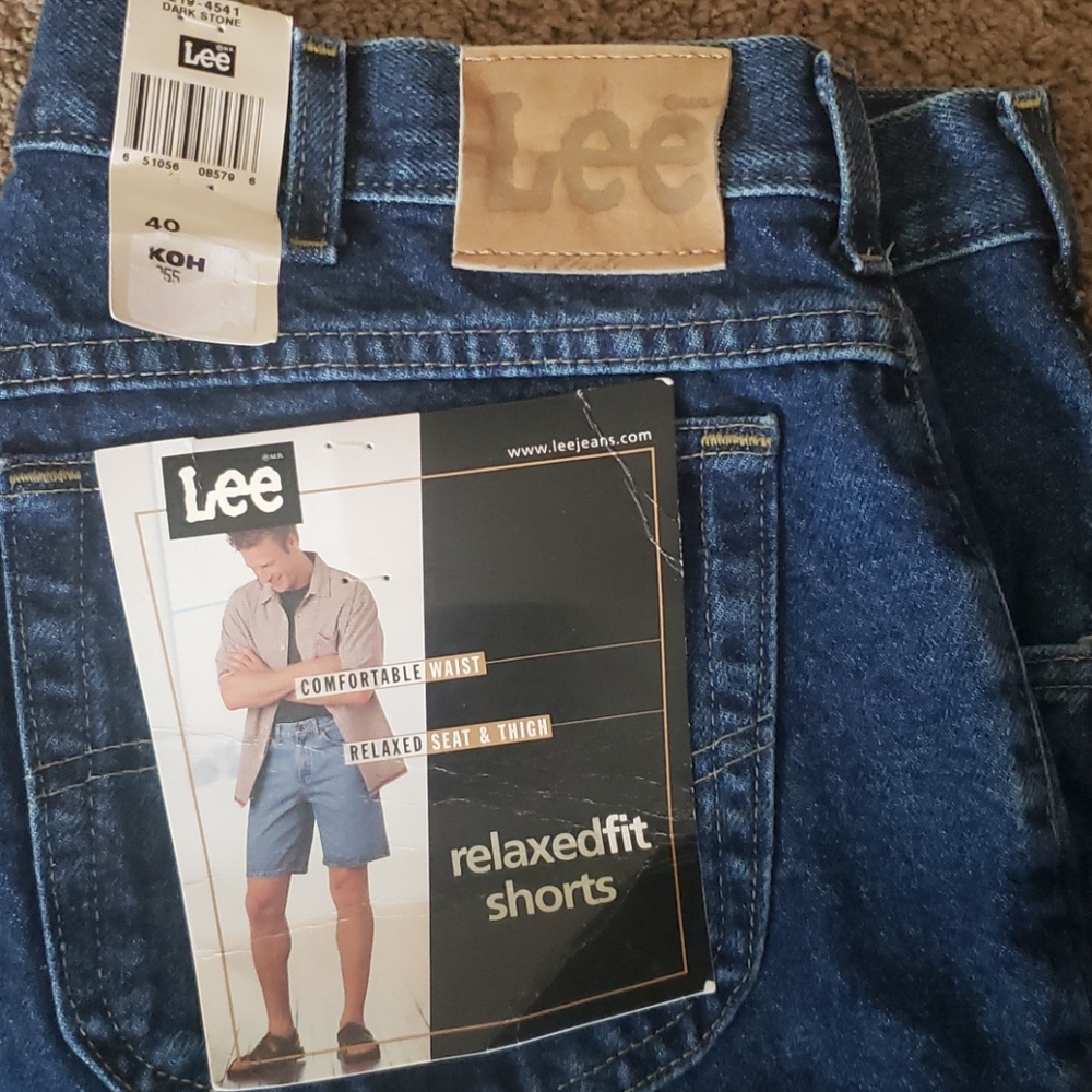 Men's Lee jean shorts